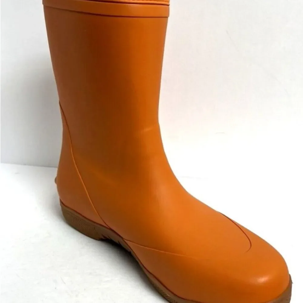 Rugged Shark Mens Great White Orange Boot Orange Men’s Size